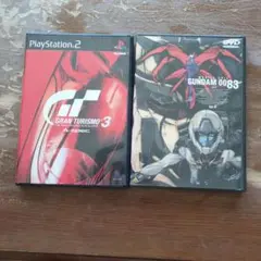 PS2ソフトとガンダムDVD