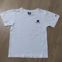 Champion　ホワイトTシャツ　150