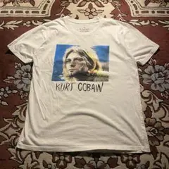 Kurt Cobain カードコバーン NIRVANA プリントTシャツ 古着