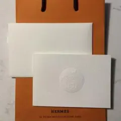 エルメス メッセージカード 試供品 サンプル