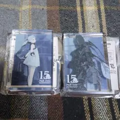 ニーア NieR 15th 消セナイ記録 アクリルブロック レヴァニア、フィオ