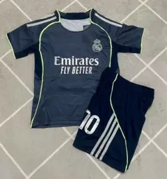 130cm新作　レアル・マドリード　ムバッペ　子供サッカーユニフォーム