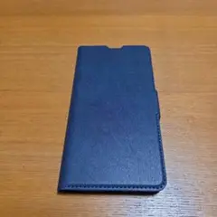 GalaxyS25 ネイビー 手帳型ケース