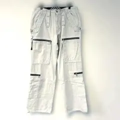 Burberry バーバリー コーデュロイ　ギミックジップ　カーゴパンツ　Y2K