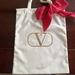 VALENTINO BEAUTY エコバッグ ホワイト