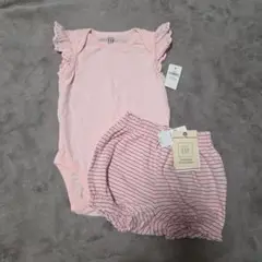 babygap レースボディスーツ&オーガニックコットンバルーンパンツ　80cm