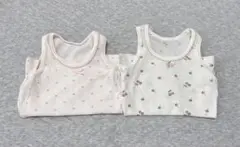 【しまむら】ベビー　タンクトップ　2枚セット　80cm