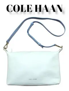 COLE HAANコールハーン 使用1回 ツートーン ホワイト ショルダーバック