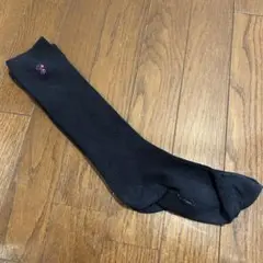スヌーピー　ロングソックス　スクールソックス　紺色