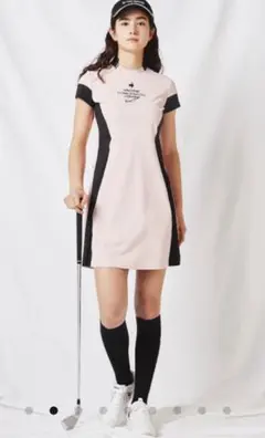 値下げ‼️ルコック　痩せ見えワンピース