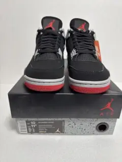 US10 28cm NIKE Air Jordan 4 retro bred