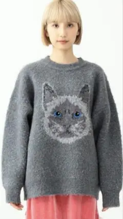 mmts - 【グレコ】新品　mmts 新作　茶トラ ニット　猫　キャットセーター mmts - 【グレコ様専用】新品 mmts 新作 茶トラ ニット 猫