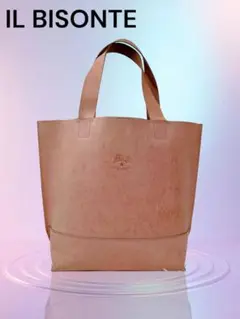 IL BISONTE イルビゾンテ トートバッグ 牛革 ピンク