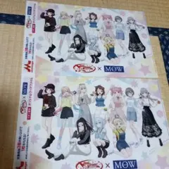 BanG Dream！×MOWクリアファイル2枚