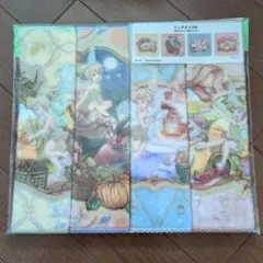 ファンタジースプリングス　ティンカーベル　ミニタオル　4枚