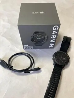 ★　GARMIN ガーミン　Fenix6 Sapphire Black　★