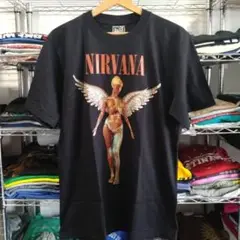 ニルヴァーナ 両面プリント バンドＴシャツ XL