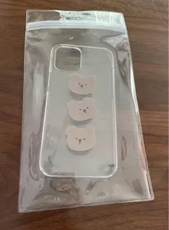 iPhone12 スマホケース　くま　韓国