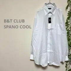 新品未使用【B&T CLUB SPANO COOL】長袖シャツ ストライプ 3L