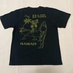 ぬらりひょん 妖怪呉服 美品！ ねずみ男inHAWAII 半袖Tシャツ ブラック