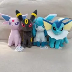 ポケモン　もふぐっとぬいぐるみ　イーブイフレンズ　4対セット