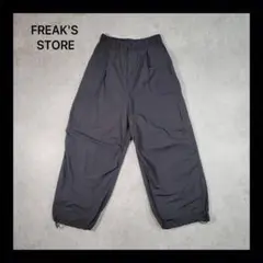 【美品】FREAK'S STORE（フリークスストア） ブラック　カーゴパンツ