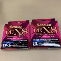 シーガー(Seaguar) シーガー PE X8 0.8号　200m 2セット