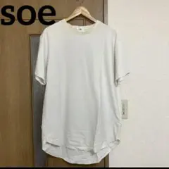 soe ソーイ　ラウンドヘム　ビッグT オーバーサイズ　ビッグシルエット