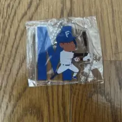 ファイターズビンゴ イニシャルアクリルキーホルダー 万波中正