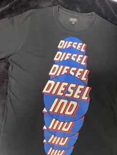 DIESEL グラフィックプリント Tシャツ Sサイズ ブラック