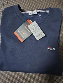 ★新品タグ付き★FILA ネイビー スウェット ★M★