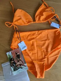 ALEXIA STAM オレンジ セパレートビキニ　水着　セット alexia stam 】ビキニSセット - メルカリ