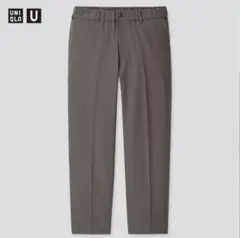 UNIQLO Ｕ　ワイドフィットテーパードパンツ　ダークグレー　Mサイズ