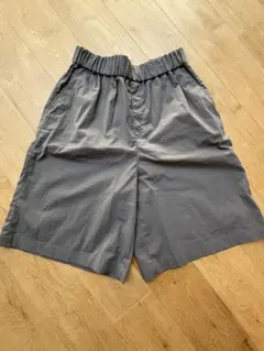 DANTON ゴムウエスト グレー、カーキ　ショートパンツ