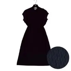 ⭐️極美品⭐️エルメス　シェーヌダンクルニットワンピース　カシミヤ　シルク　38