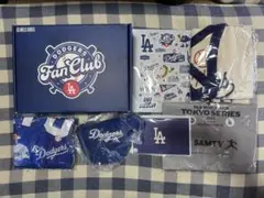 ドジャース　ファンクラブ入会特典5点セット＆サムティコラボエコバッグ