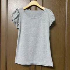 GU パフスリーブＴ（半袖）　L 半袖Tシャツ