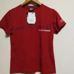 新品未使用 ヘリーハンセン レディース Mサイズ Tシャツ レッド