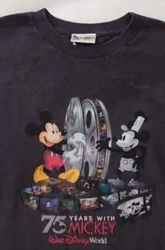 Disney ヴィンテージ Tシャツ WDW ミッキーマウス 75周年