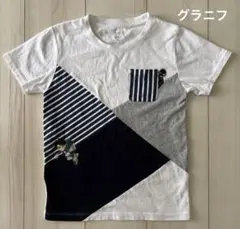 コナン Tシャツ 130 グラニフ ホワイト 白 半袖 キッズ graniph