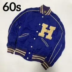 60s スタジャン レタードワッペン ボロ グランジ