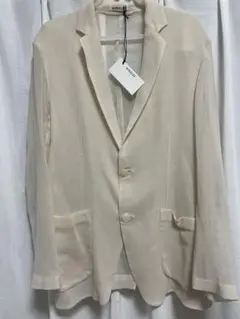 AURALEE オーラリー ウールリサイクルポリエステル　シアージャケット AURALEE】 WOOL RECYCLE POLYESTER LENO SHEER JACKET / HARD