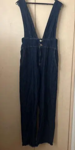 ZARA XS デニムオーバーオール