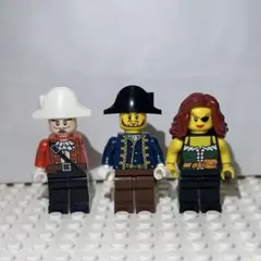 レゴ lego LEGO 人形 正規品 海賊 パイレーツ 3人 セット