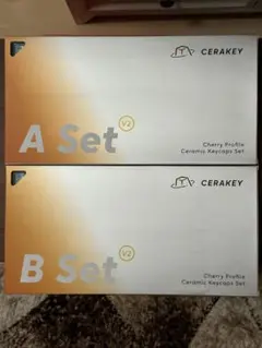 Cerakey セラミック キーキャップ 青 A set + B set