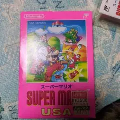 スーパーマリオ USA 中古品 取扱説明書付き