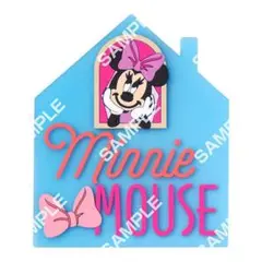 【おまけ付き】ディズニーキャラクタークリアラバーコースター　ミニー