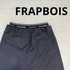 FRAPBOIS フラボア レイヤード レーヨン混 ハーフパンツ