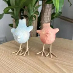 鳥 置物 オブジェ