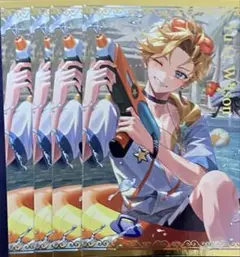にじさんじ ボイスビジュアルカード8月 ユウQウィルソン 4枚セット